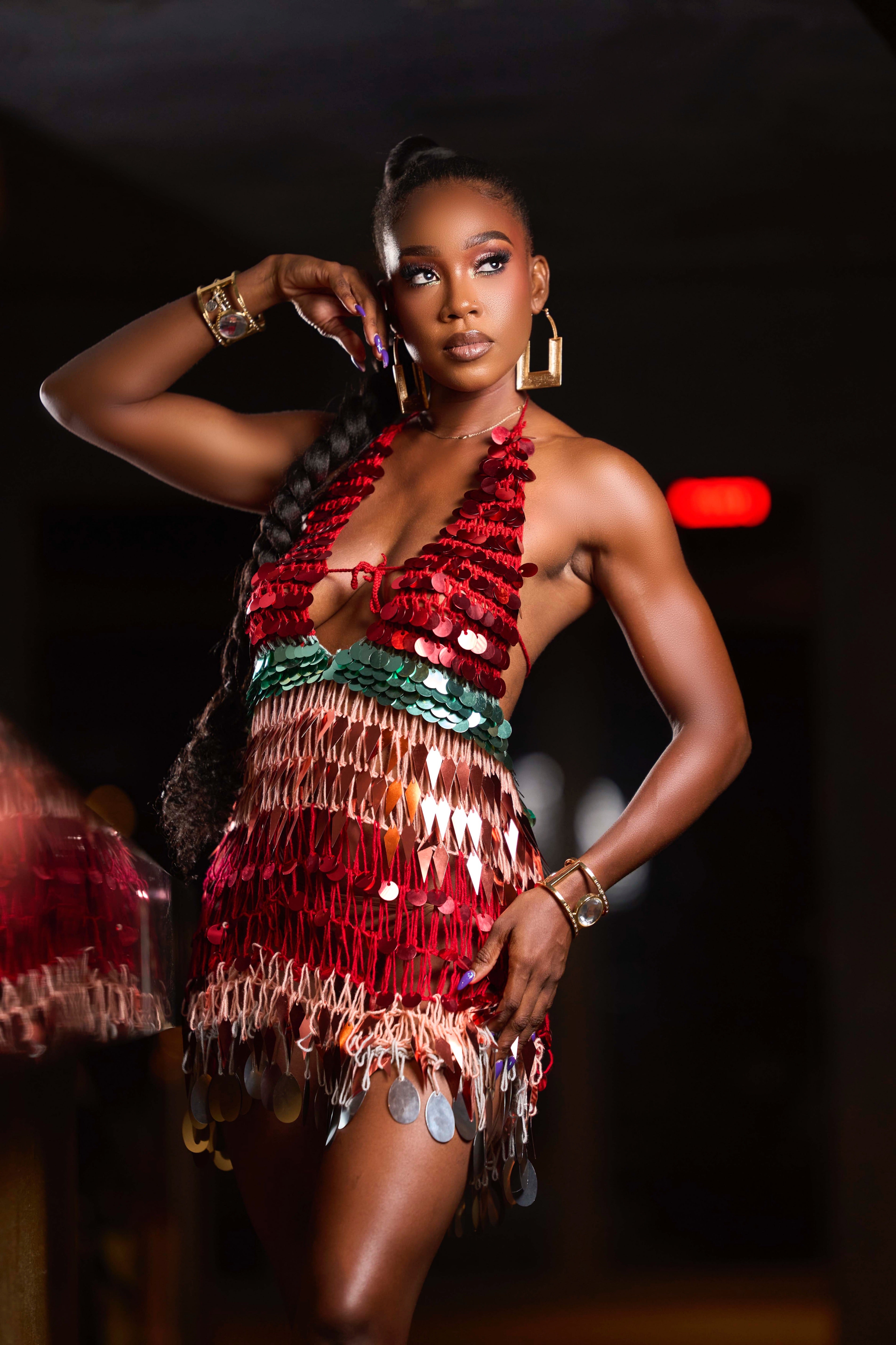 HIGH VOLTAGE MINI DRESS