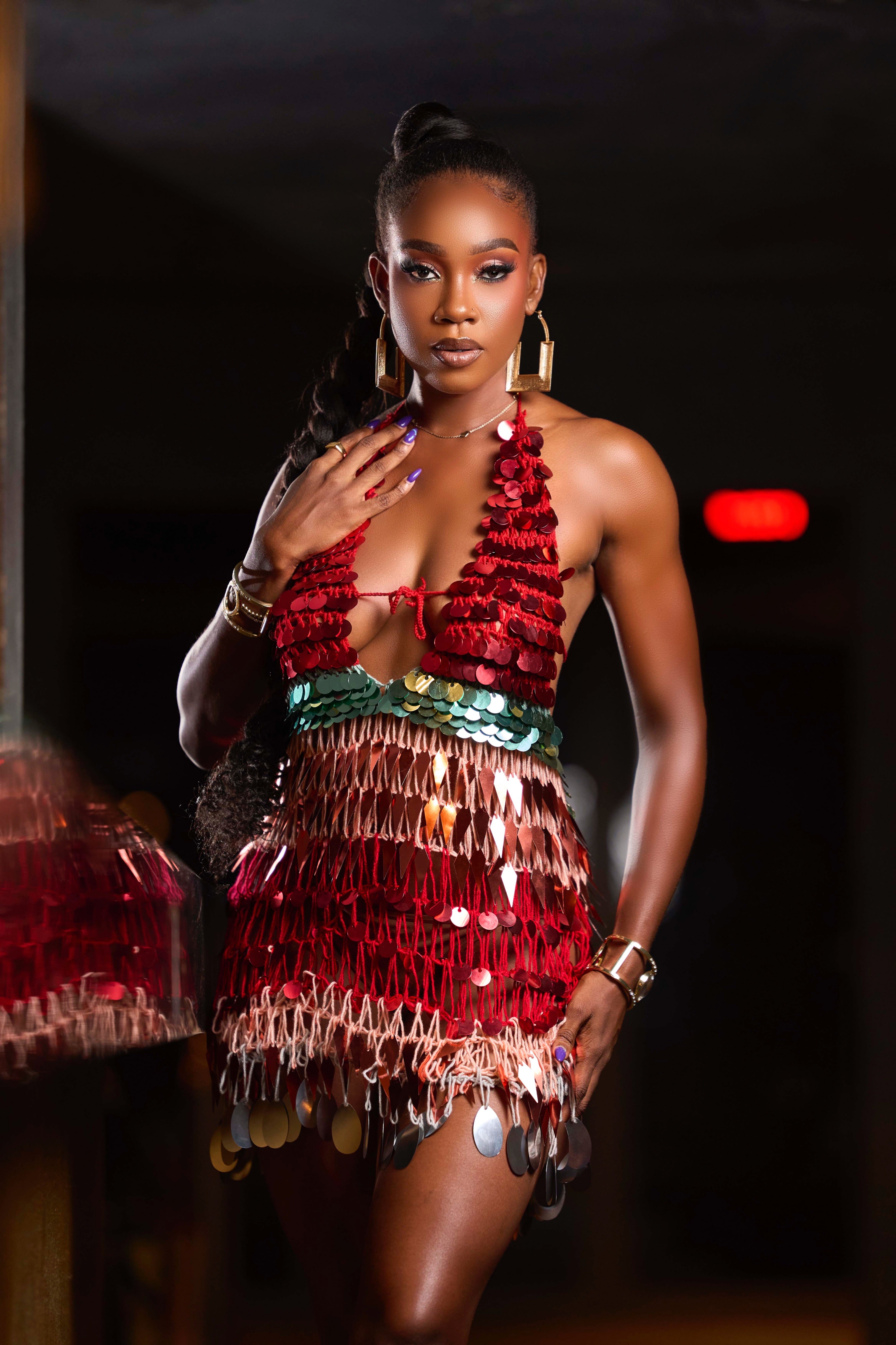 HIGH VOLTAGE MINI DRESS