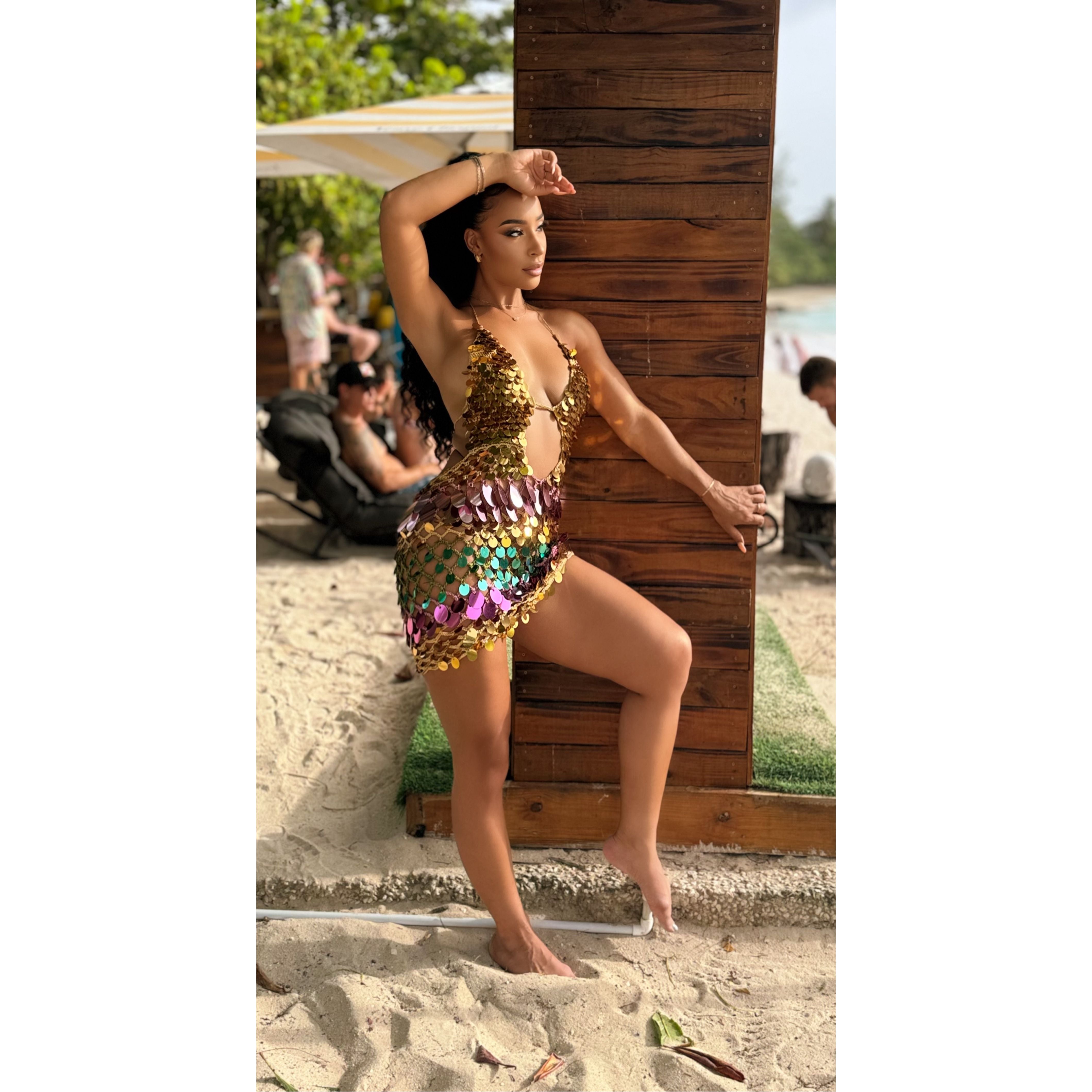 SUNKISSED BOHO MINI DRESS