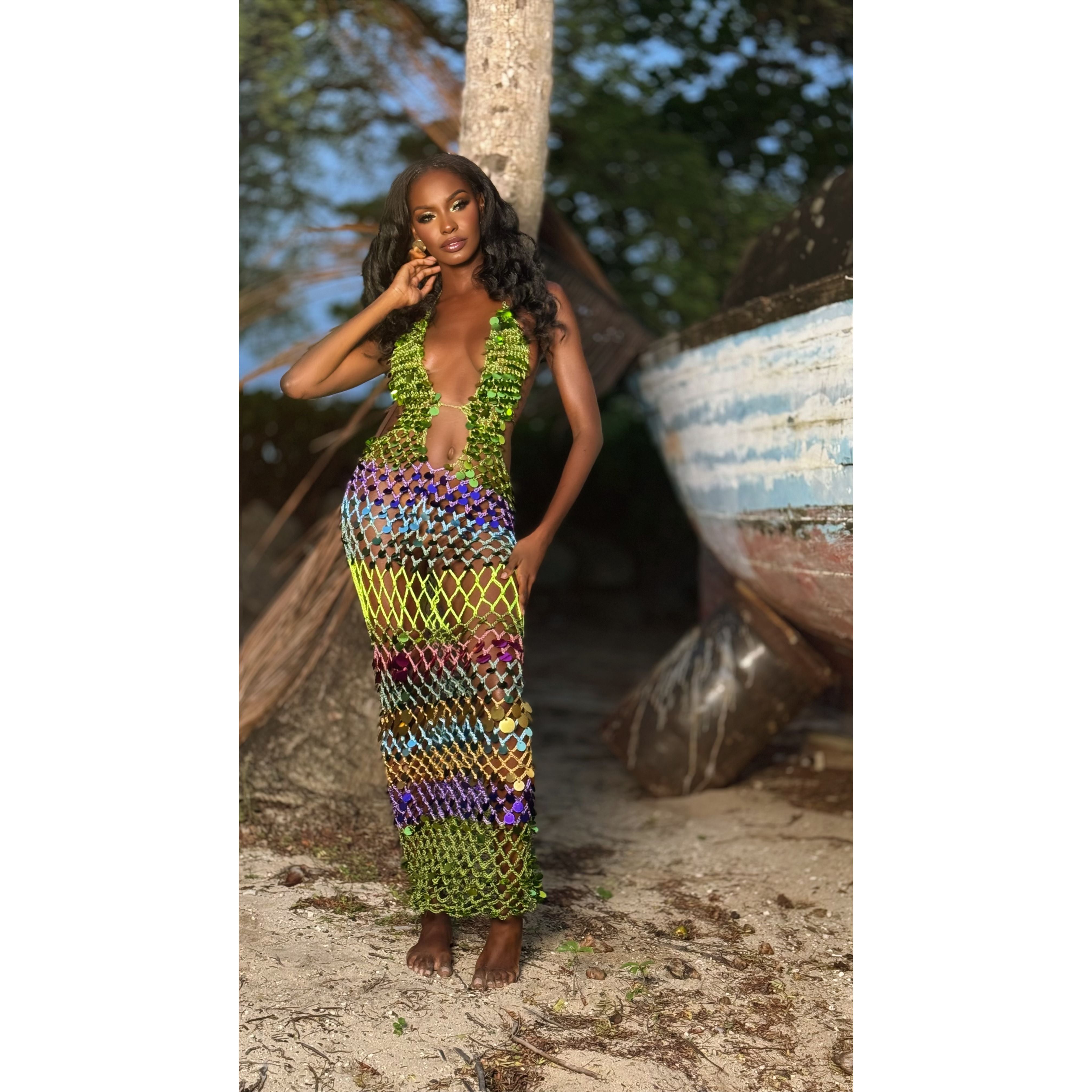 ALLURE BOHO MAXI DRESS