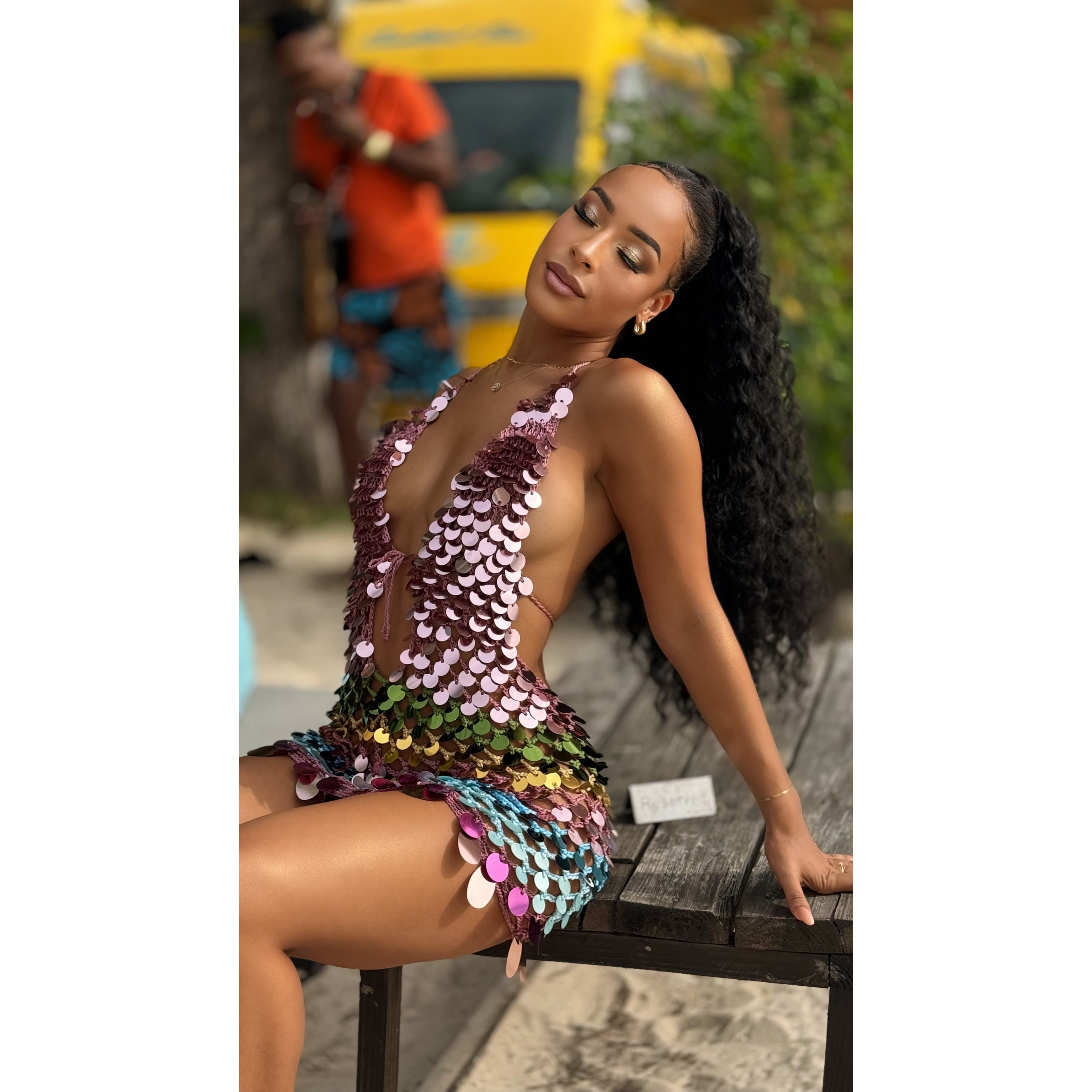 DESERT ROSE MINI DRESS