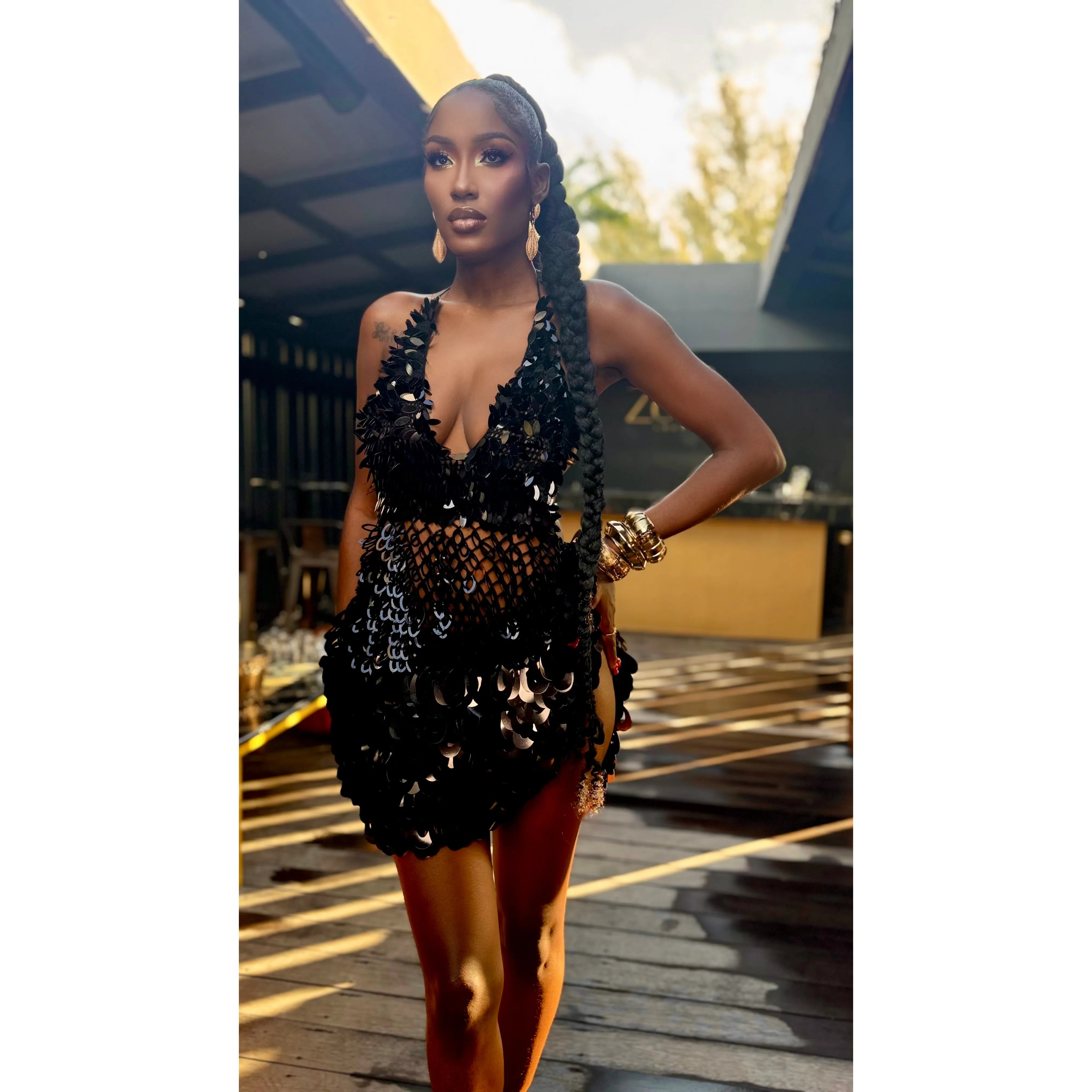 MIDNIGHT TEMPTRESS DRESS